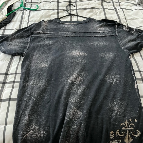 Men’s xl short sleeve affliction t-shirt - Picture 4 of 5